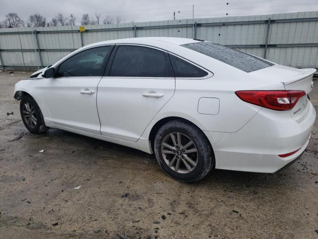 5NPE24AF9GH322868 - 2016 HYUNDAI SONATA SE WHITE photo 2