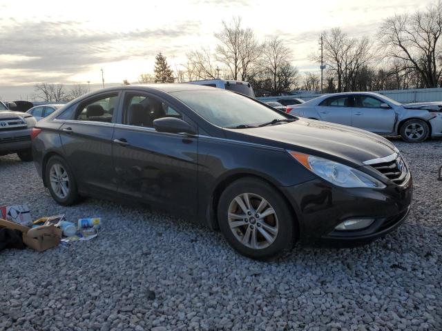 5NPEB4AC9DH637445 - 2013 HYUNDAI SONATA GLS BLACK photo 4