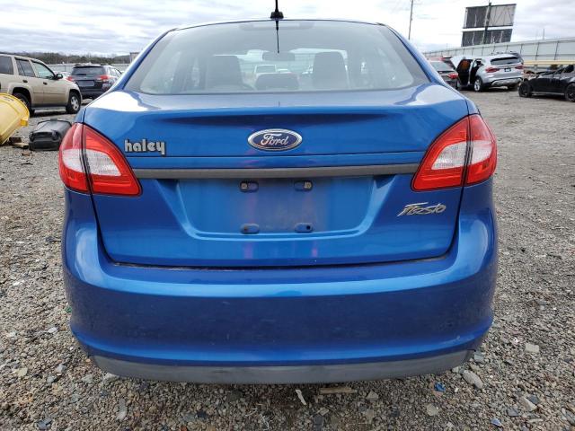 3FADP4AJ9BM175140 - 2011 FORD FIESTA S BLUE photo 6