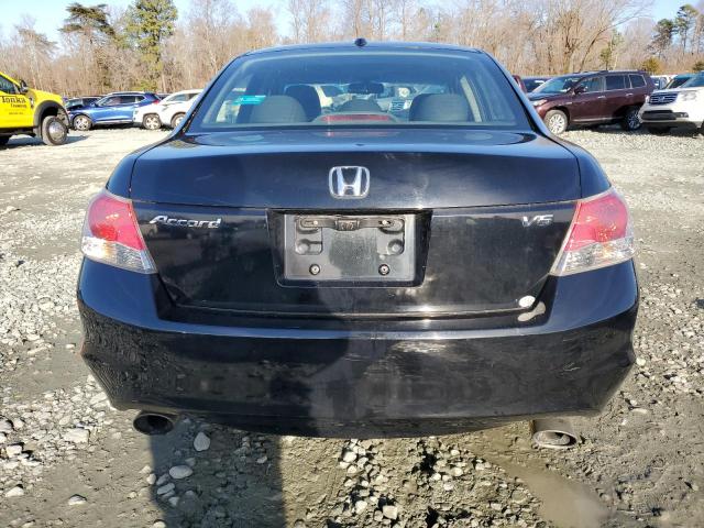 5KBCP36859B002656 - 2009 HONDA ACCORD EXL BLACK photo 6