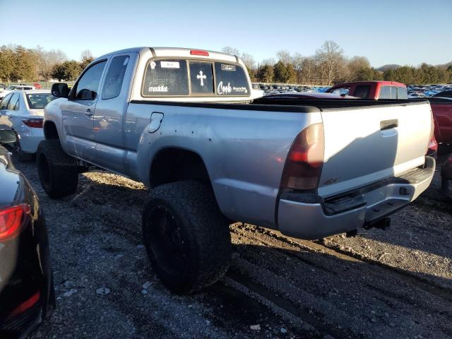 5TETU62N17Z366573 - 2007 TOYOTA TACOMA PRERUNNER ACCESS CAB SILVER photo 2