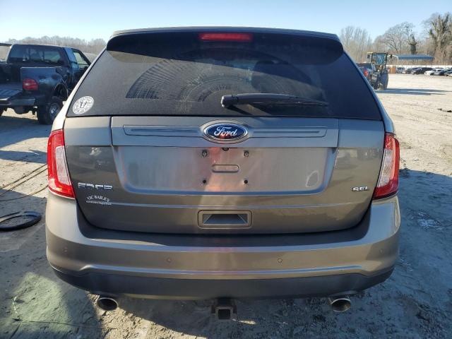 2FMDK3JC3EBA65190 - 2014 FORD EDGE SEL TAN photo 6