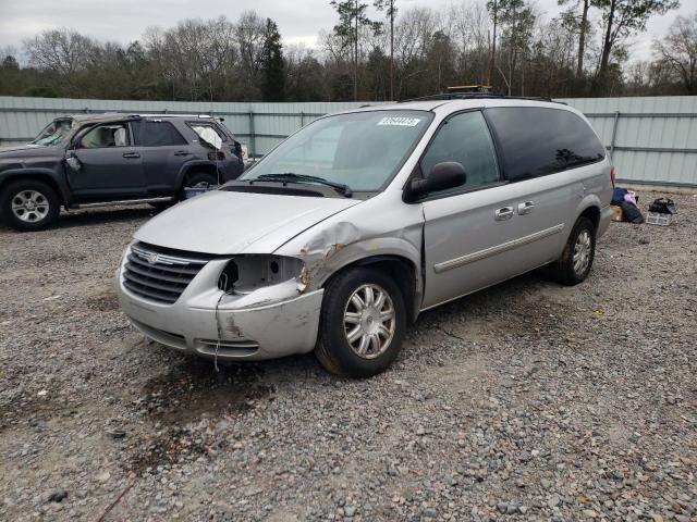 2C4GP54L45R157314 - 2005 CHRYSLER TOWN & COU TOURING ვერცხლისფერი ფოტო 1