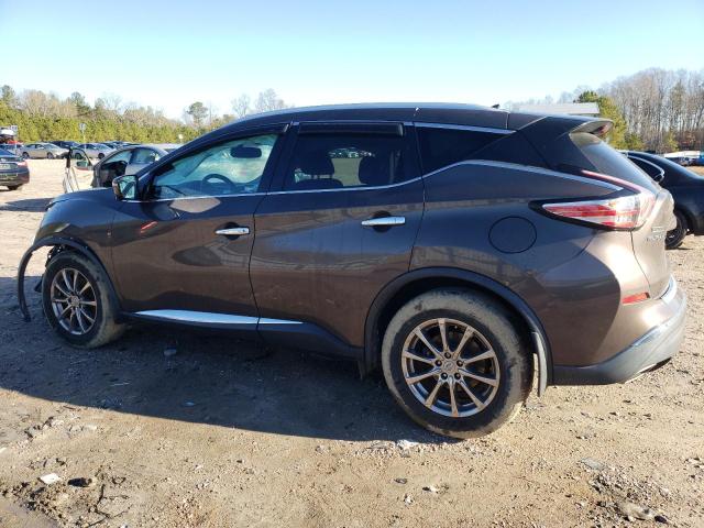 5N1AZ2MH5FN287848 - 2015 NISSAN MURANO S BROWN photo 2