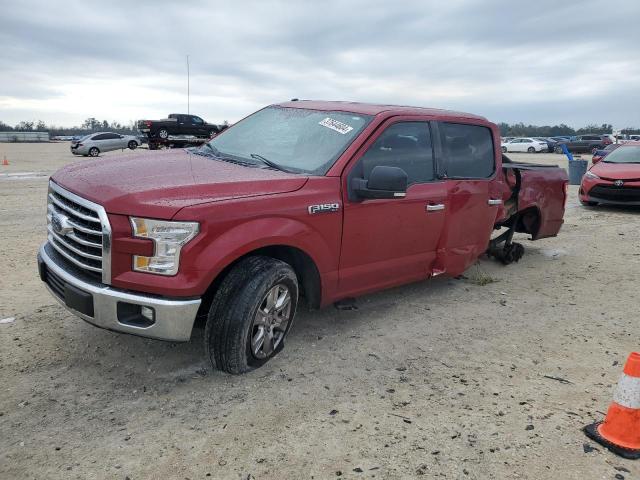 1FTEW1C84GKD27429 - 2016 FORD F150 SUPERCREW RED photo 1