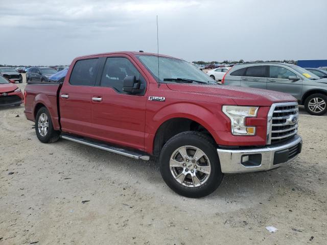 1FTEW1C84GKD27429 - 2016 FORD F150 SUPERCREW RED photo 4