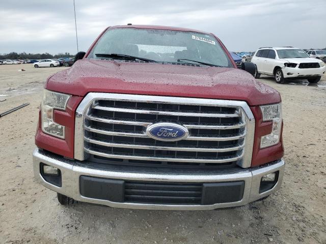 1FTEW1C84GKD27429 - 2016 FORD F150 SUPERCREW RED photo 5