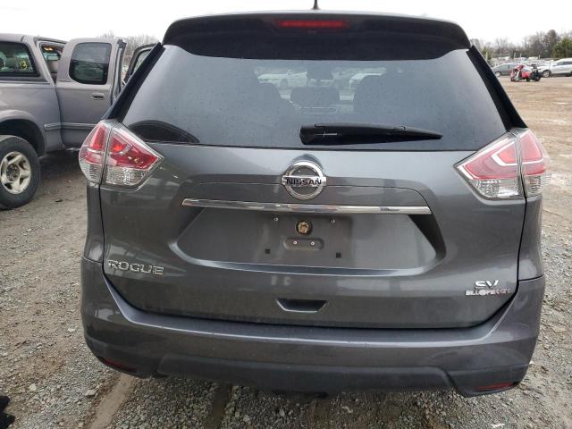 5N1AT2MT2GC925847 - 2016 NISSAN ROGUE S GRAY photo 6