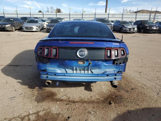 1ZVBP8CF0E5260411 - 2014 FORD MUSTANG GT BLUE photo 6