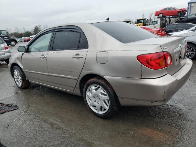 1NXBR32E83Z004217 - 2003 TOYOTA COROLLA CE BEIGE photo 2