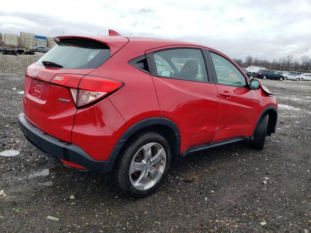 3CZRU6H31JG727703 - 2018 HONDA HR-V LX RED photo 3