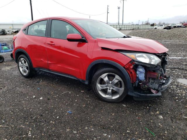 3CZRU6H31JG727703 - 2018 HONDA HR-V LX RED photo 4