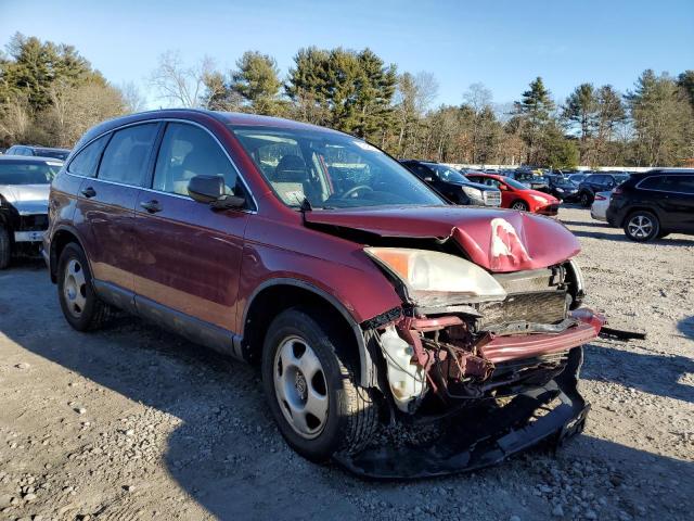 5J6RE4H30BL004849 - 2011 HONDA CR-V LX BURGUNDY photo 4