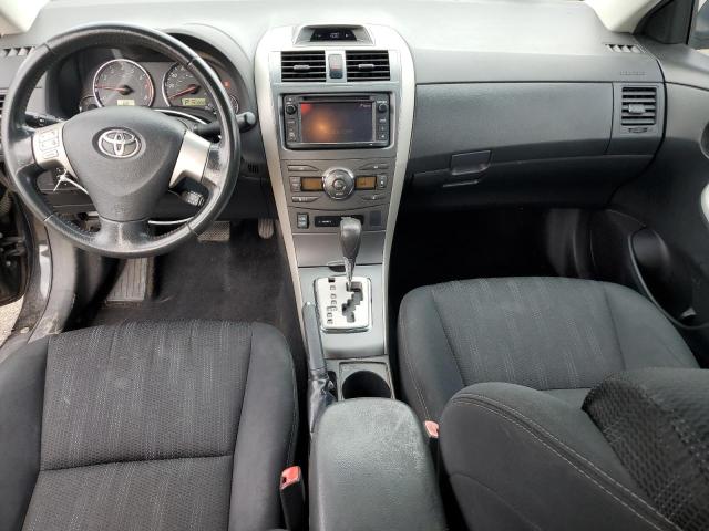 2T1BU4EE4DC004041 - 2013 TOYOTA COROLLA BASE BLACK photo 8