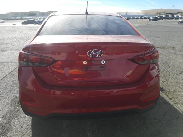 3KPC24A35KE056419 - 2019 HYUNDAI ACCENT SE RED photo 6