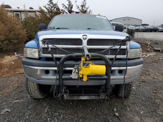 3B7KF26Z71M533390 - 2001 DODGE RAM 2500 BLUE photo 5