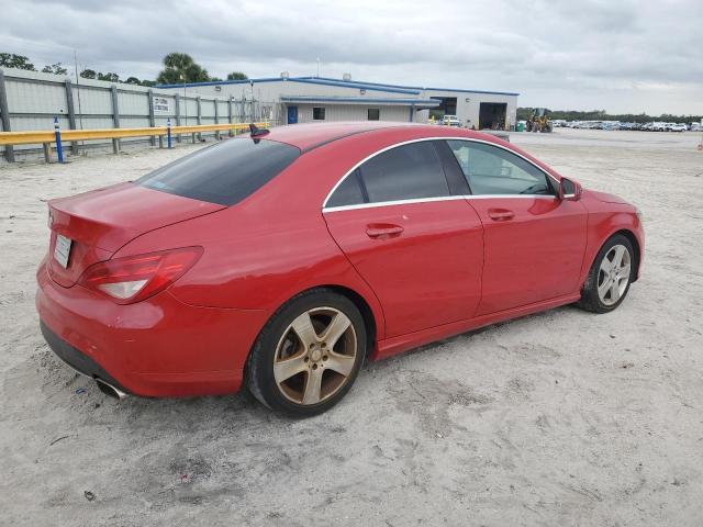 WDDSJ4EB4FN187865 - 2015 MERCEDES-BENZ CLA 250 RED photo 3