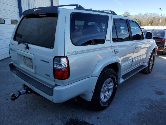 JT3GN87R829000950 - 2002 TOYOTA 4RUNNER-V6 LIMITED WHITE photo 3