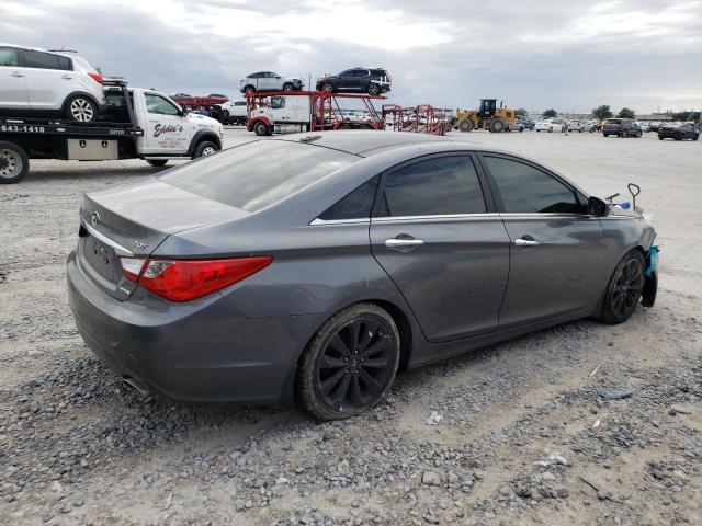 5NPEC4AB0CH386379 - 2012 HYUNDAI SONATA SE GRAY photo 3