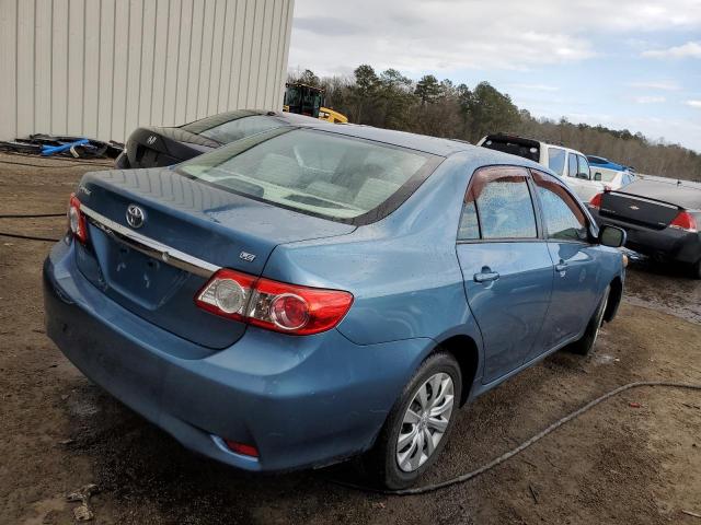 5YFBU4EE1CP058444 - 2012 TOYOTA COROLLA BASE BLUE photo 3