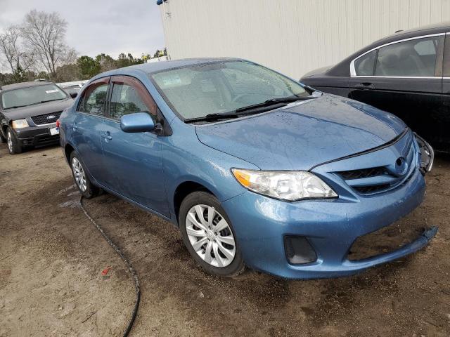 5YFBU4EE1CP058444 - 2012 TOYOTA COROLLA BASE BLUE photo 4