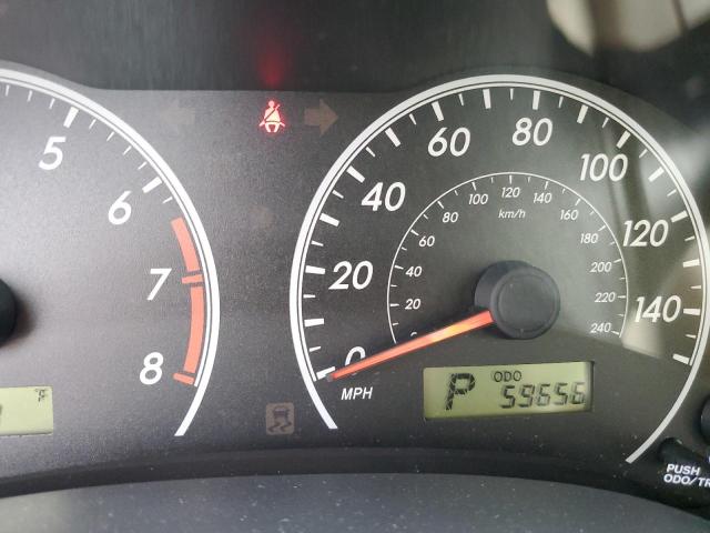 5YFBU4EE1CP058444 - 2012 TOYOTA COROLLA BASE BLUE photo 9