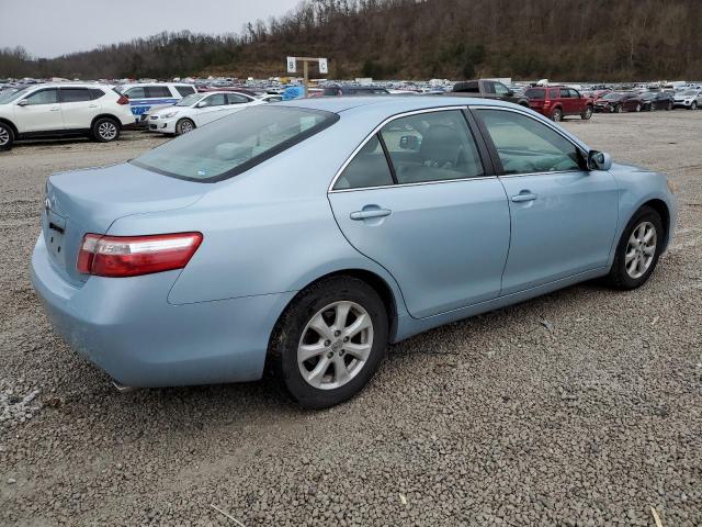 4T1BK46K98U570128 - 2008 TOYOTA CAMRY LE BLUE photo 3