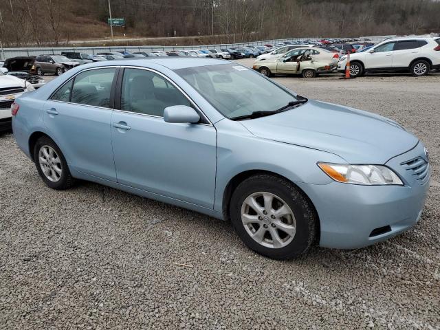 4T1BK46K98U570128 - 2008 TOYOTA CAMRY LE BLUE photo 4