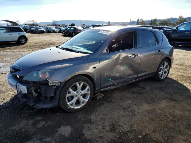 JM1BK344171667858 - 2007 MAZDA 3 HATCHBACK SILVER photo 1