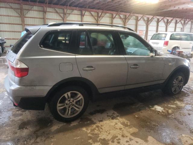 WBXPC73437WE50042 - 2007 BMW X3 3.0I SILVER photo 3