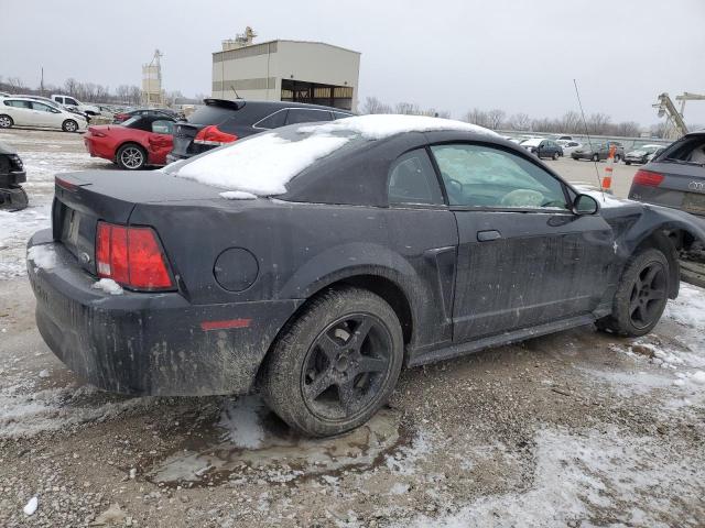 1FAFP40413F318474 - 2003 FORD MUSTANG BLACK photo 3