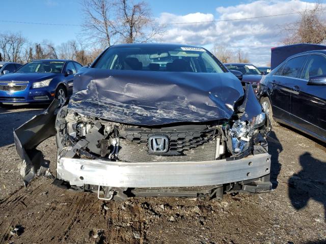 19XFB2F59FE246337 - 2015 HONDA CIVIC LX GRAY photo 5