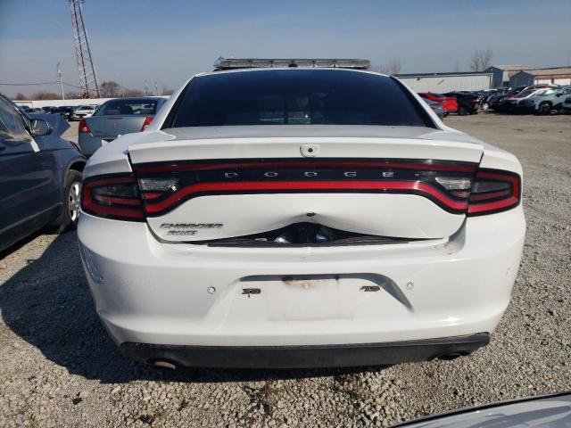 2C3CDXKT4LH209151 - 2020 DODGE CHARGER POLICE WHITE photo 6