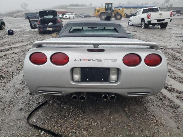 1G1YY32G835101598 - 2003 CHEVROLET CORVETTE SILVER photo 6