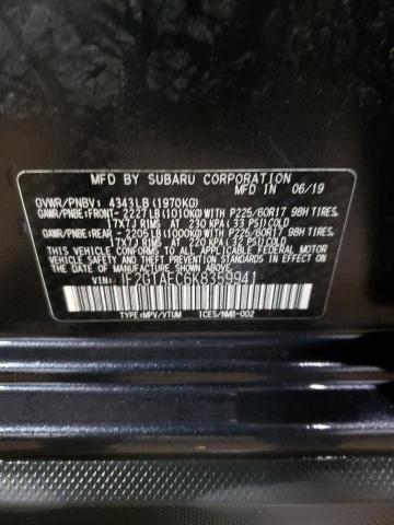 JF2GTAEC6K8359941 - 2019 SUBARU CROSSTREK PREMIUM 蓝色 照片 13