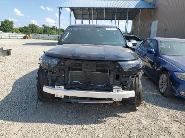 1FM5K8AB5MGA87370 - 2021 FORD EXPLORER POLICE INTERCEPTOR BLACK photo 5