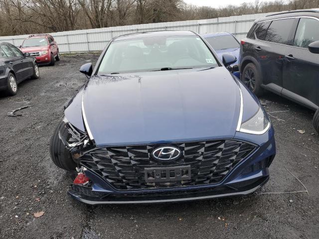 5NPEL4JA3MH095125 - 2021 HYUNDAI SONATA SEL BLUE photo 5