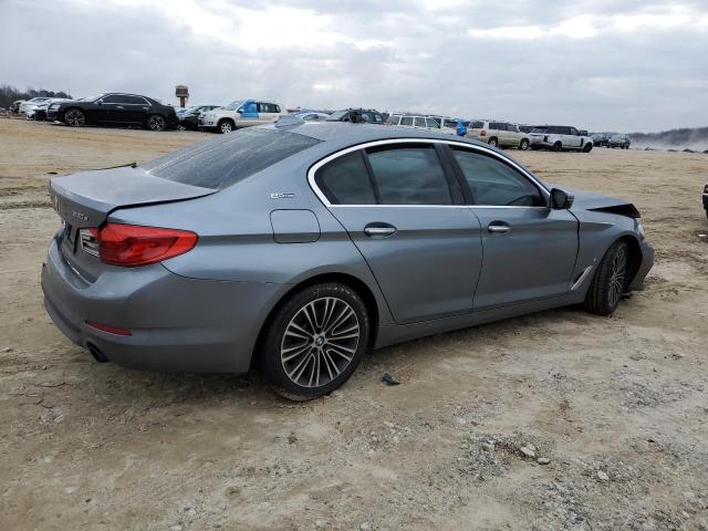 WBAJA9C54JB250017 - 2018 BMW 530E GRAY photo 3