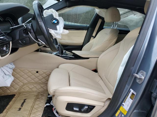 WBAJA9C54JB250017 - 2018 BMW 530E GRAY photo 7