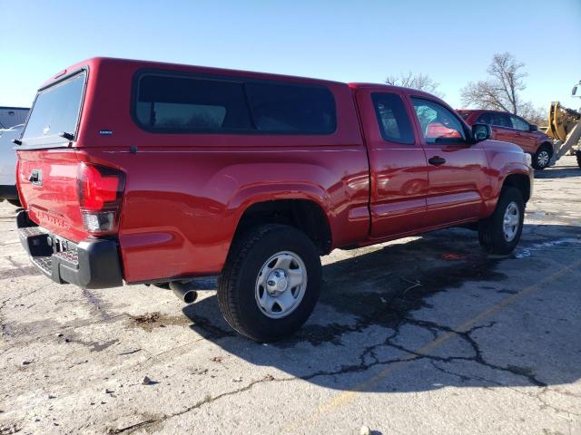 5TFRX5GN3KX141267 - 2019 TOYOTA TACOMA ACCESS CAB RED photo 3