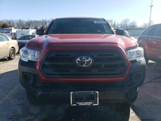 5TFRX5GN3KX141267 - 2019 TOYOTA TACOMA ACCESS CAB RED photo 5