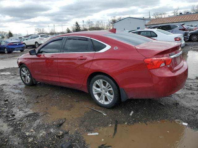 2G1125S37F9225199 - 2015 CHEVROLET IMPALA LT MAROON photo 2