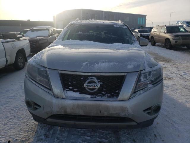 5N1AR2MM4EC653516 - 2014 NISSAN PATHFINDER S SILVER photo 5
