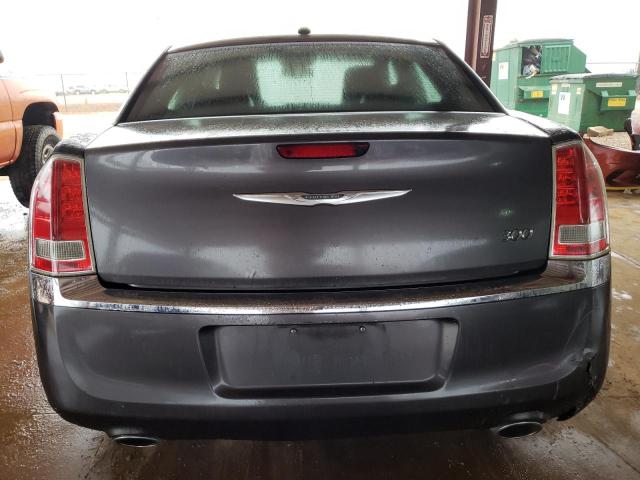 2C3CCAAG1EH381208 - 2014 CHRYSLER 300 GRAY photo 6