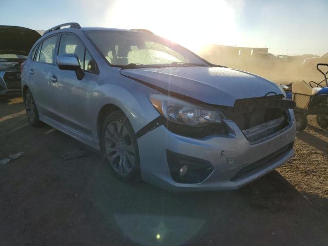 JF1GPAL68E8323470 - 2014 SUBARU IMPREZA SPORT PREMIUM SILVER photo 4