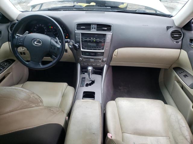 JTHBK262792090559 - 2009 LEXUS IS 250 WHITE photo 8