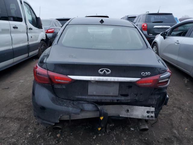 JN1AV7AP5JM160124 - 2018 INFINITI Q50 HYBRID LUXE BLACK photo 6