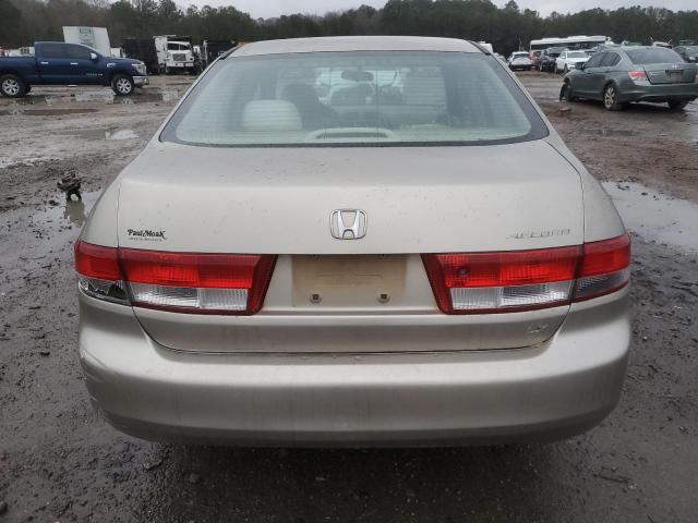 3HGCM56394G709125 - 2004 HONDA ACCORD LX GOLD photo 6