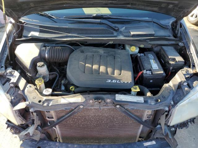 2C4RC1CG7CR233140 - 2012 CHRYSLER TOWN & COU TOURING L BLACK photo 12