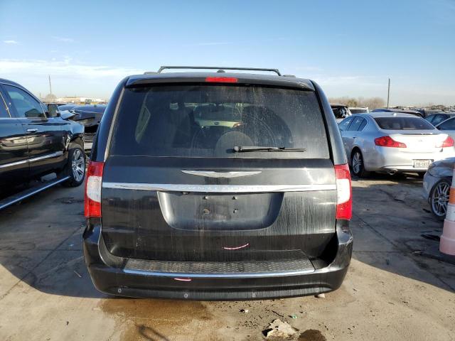 2C4RC1CG7CR233140 - 2012 CHRYSLER TOWN & COU TOURING L BLACK photo 6